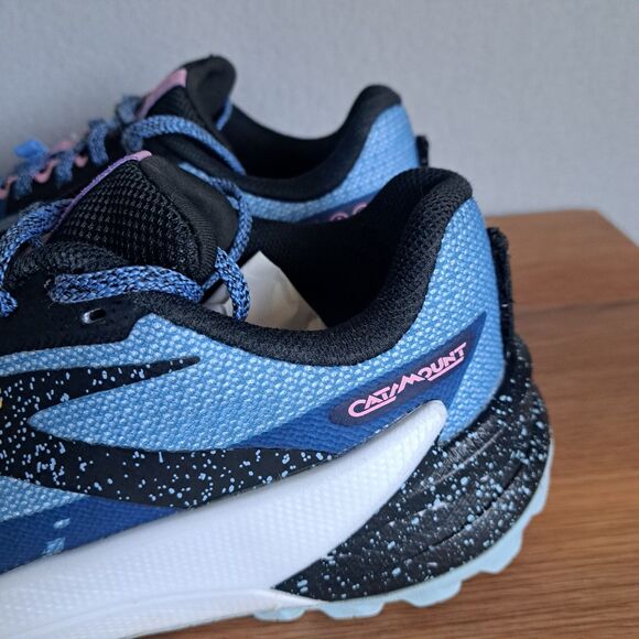 Brooks Skyvault Catamount 2 Trail Running Shoes Womens 10 Blue Hiking Walking - Picture 2 of 11